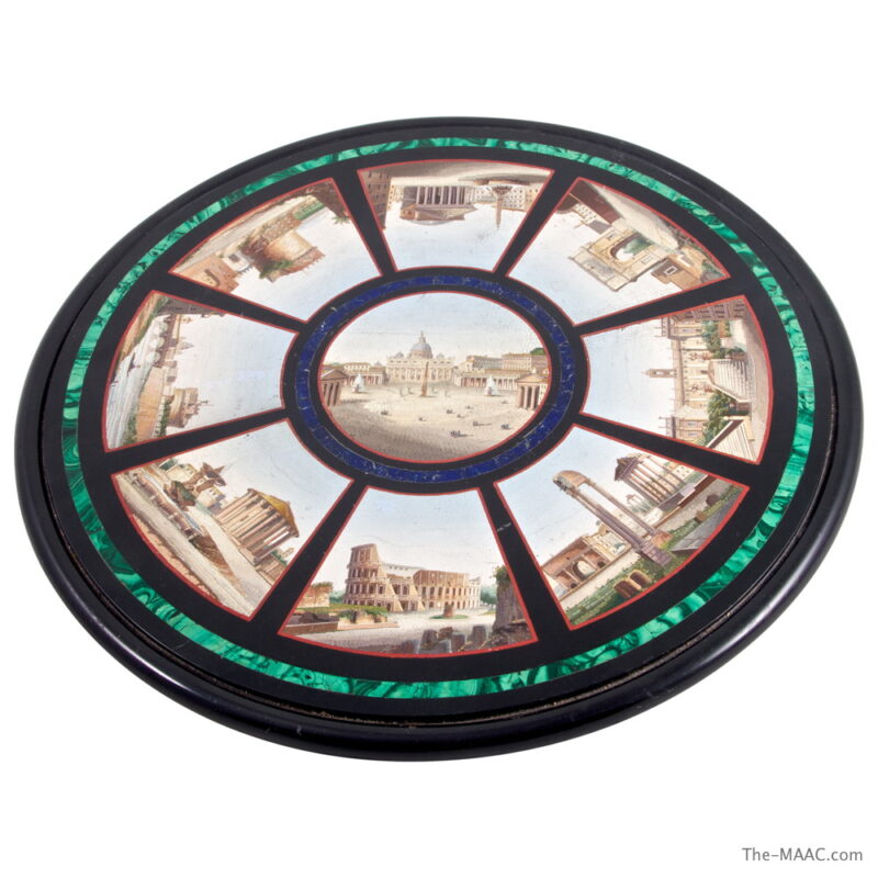 Roman Micromosaic Table - Image 2