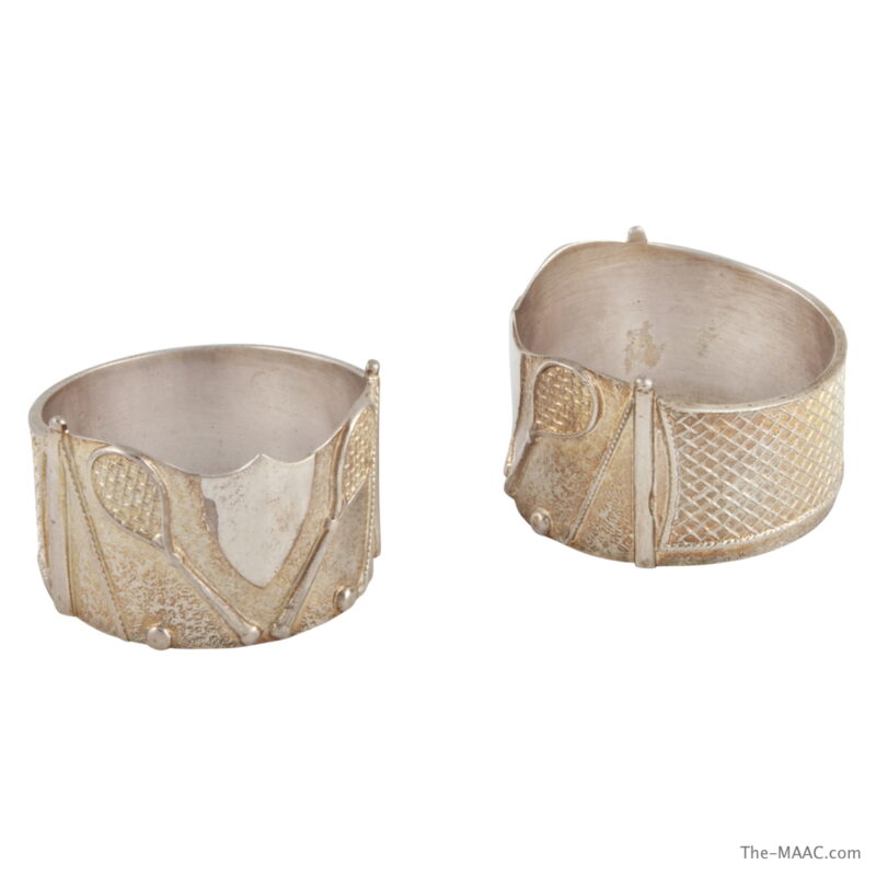 Set of 12 Silver Napkin Rings - Image 2
