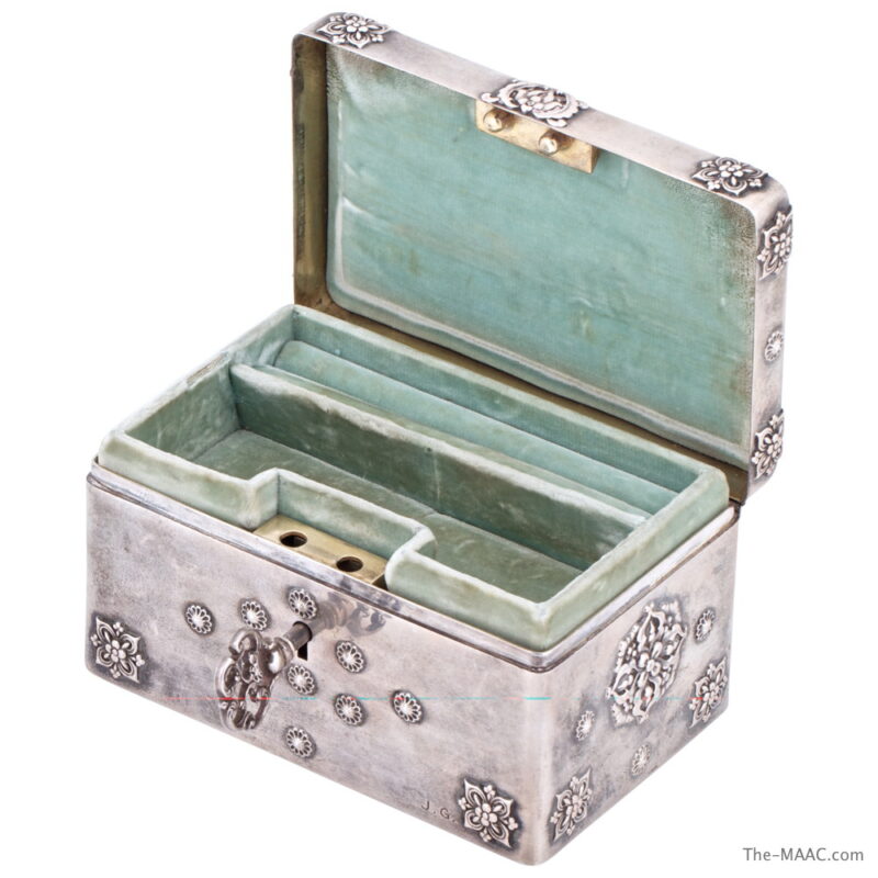Tiffany Silver Jewel Case or Box - Image 2