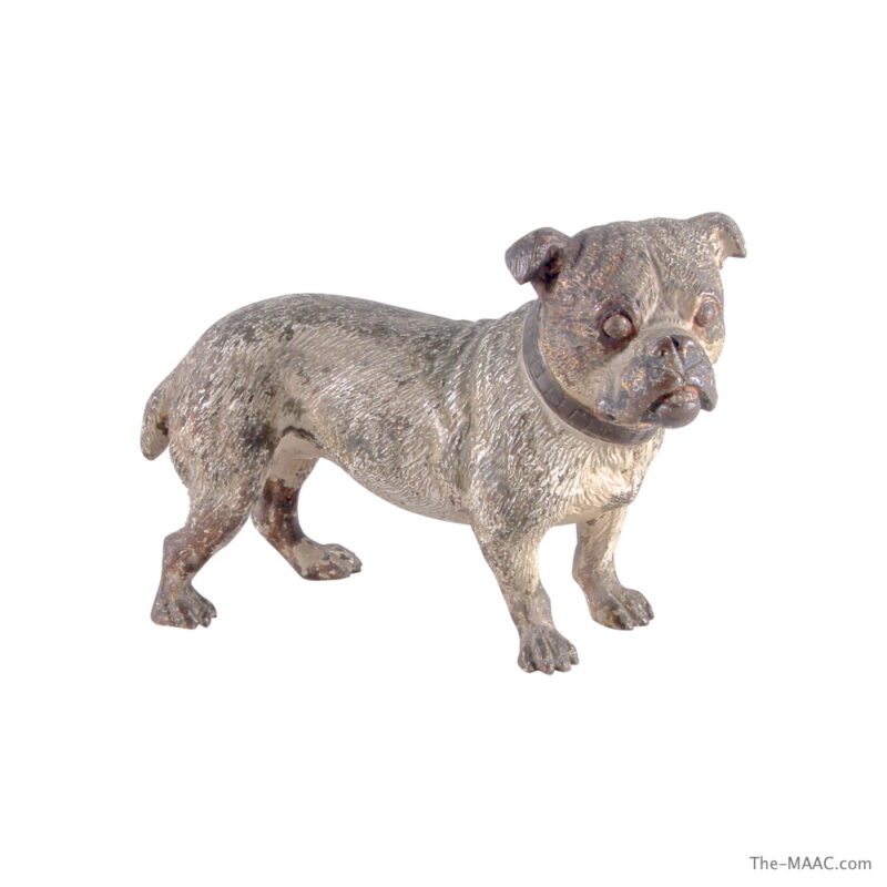 19th Century Vienna Bronze Bulldog