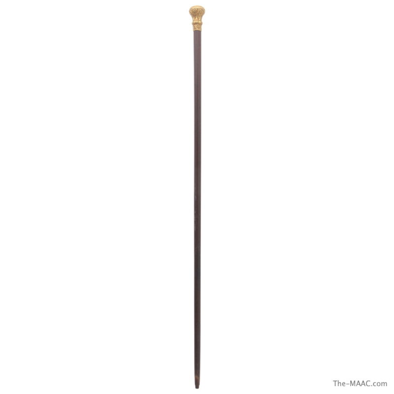 Fine Gold Walking Stick Knop - Image 2