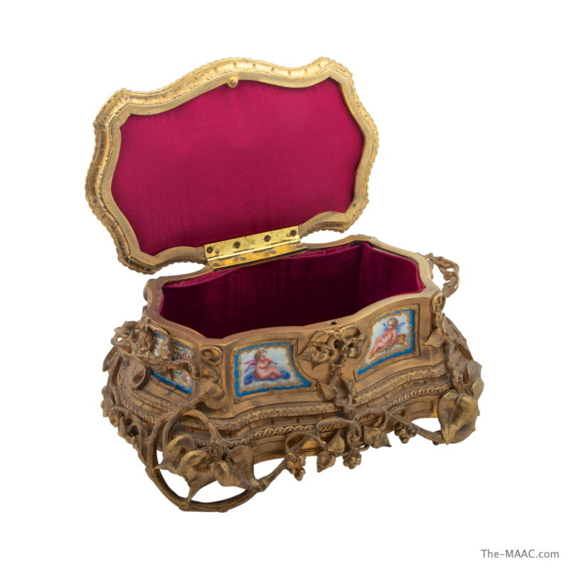 Bronze and Porcelain Sevres Box - Image 3