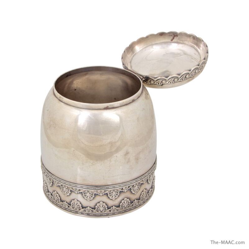 Whiting Sterling Silver Humidor - Image 2