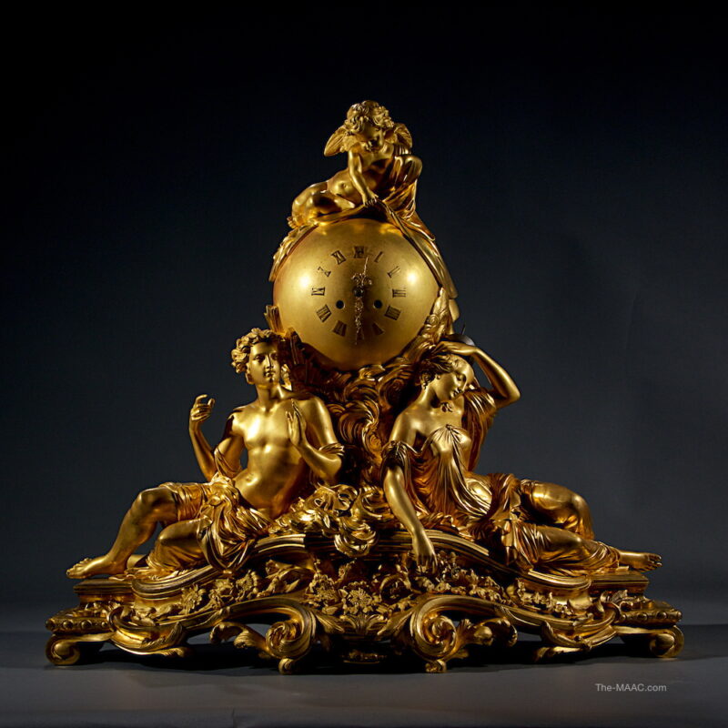 Napoleon III Mantel Clock by R. Freres