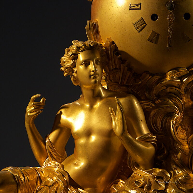 Napoleon III Mantel Clock by R. Freres - Image 3
