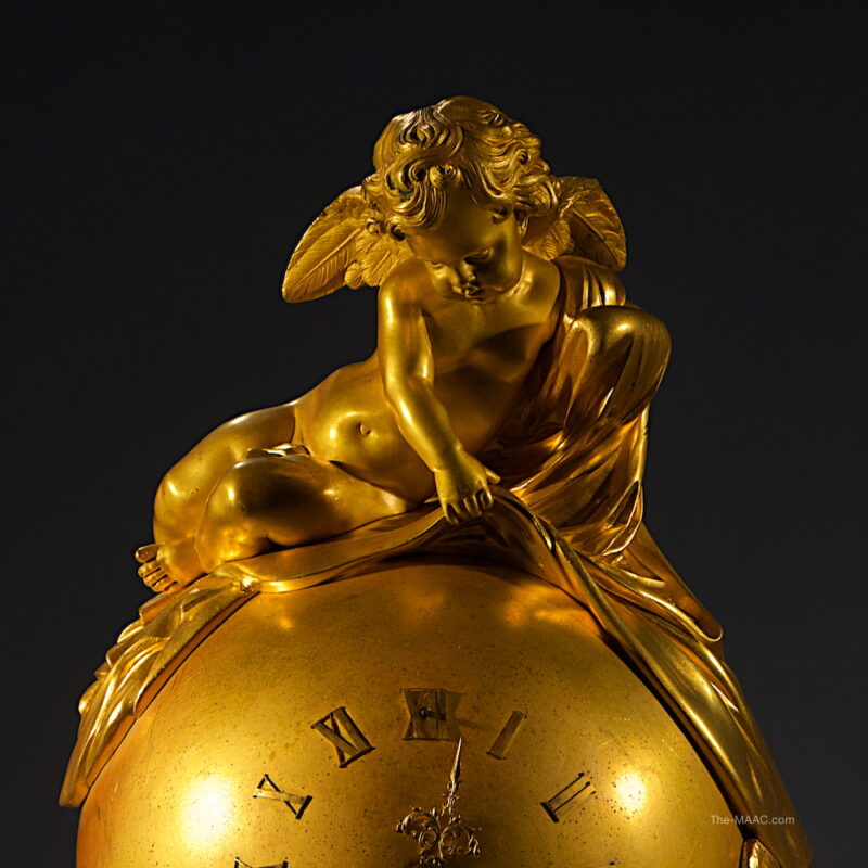Napoleon III Mantel Clock by R. Freres - Image 4