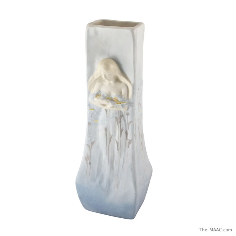 Art Nouveau Austrian Vase by Ernst Borsdorf