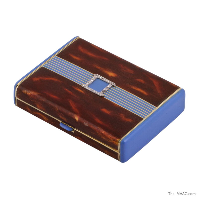 Cartier Art Deco 18K Gold Cigarette Case