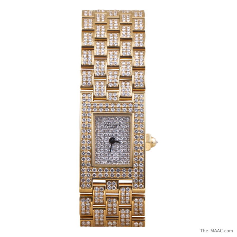 Chaumet 18k Gold and Diamond Ladies Watch