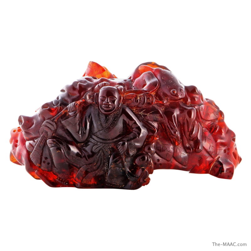 Chinese Amber Carving