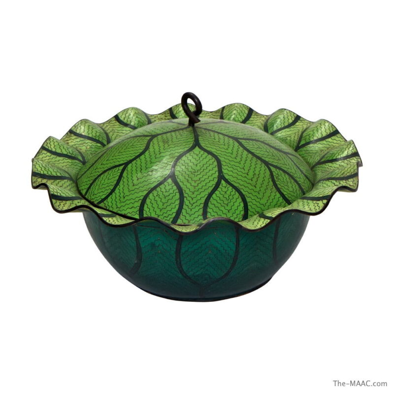 Chinese Cloisonne Bowl and Cover
