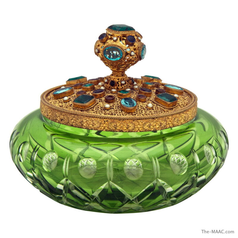Cut Crystal Vanity Box