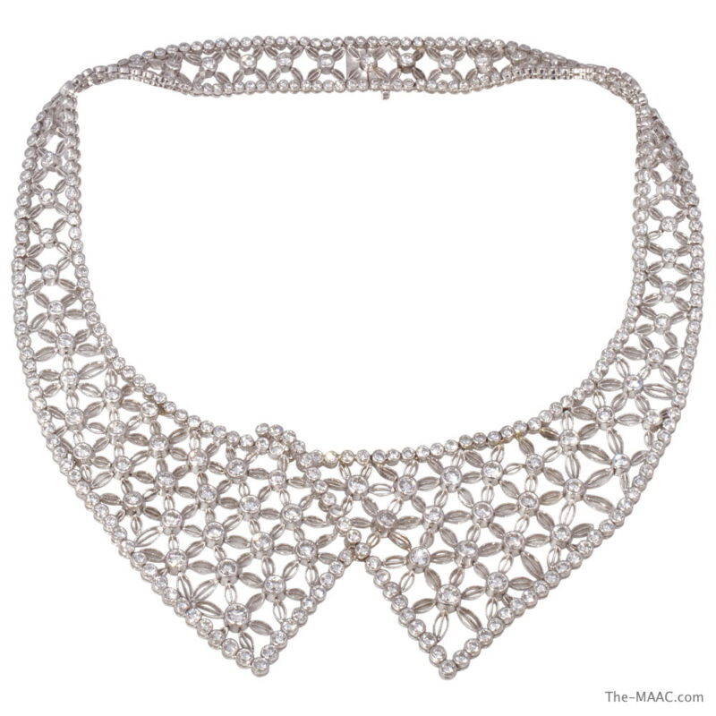 Diamond Bib Necklace