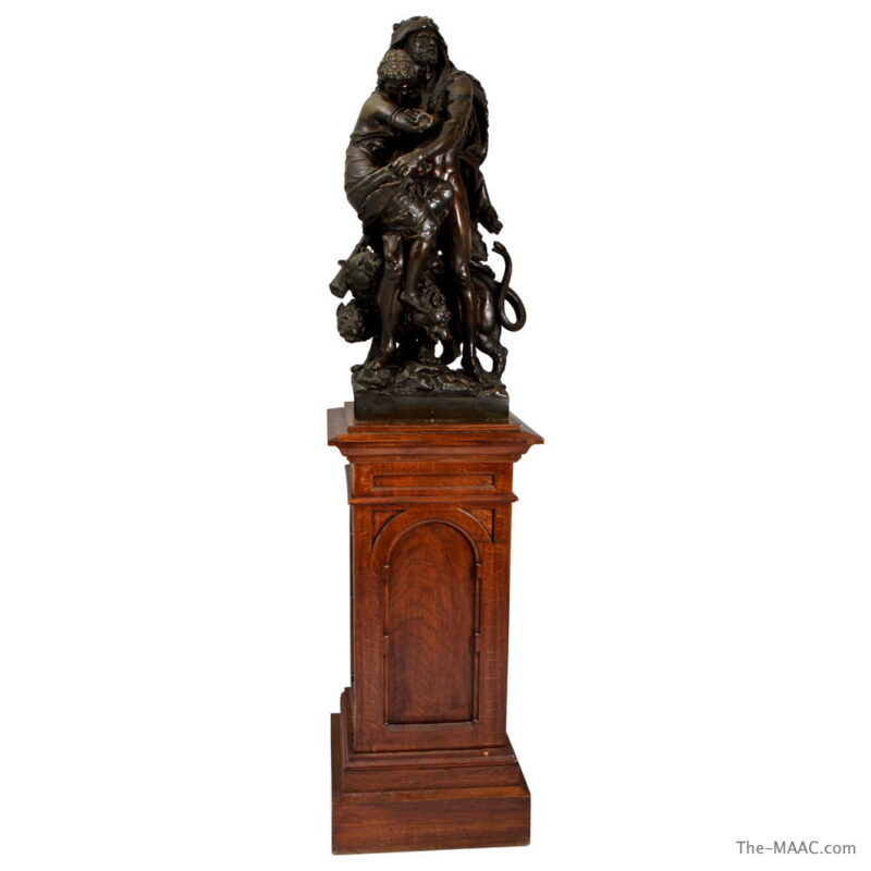 French Bronze Mythological Figure Group
