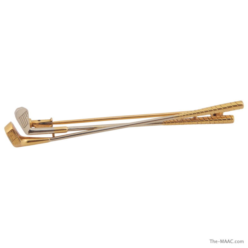 Golf Clubs Brooch