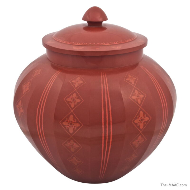 Japanese Lacquer Jar and Cover