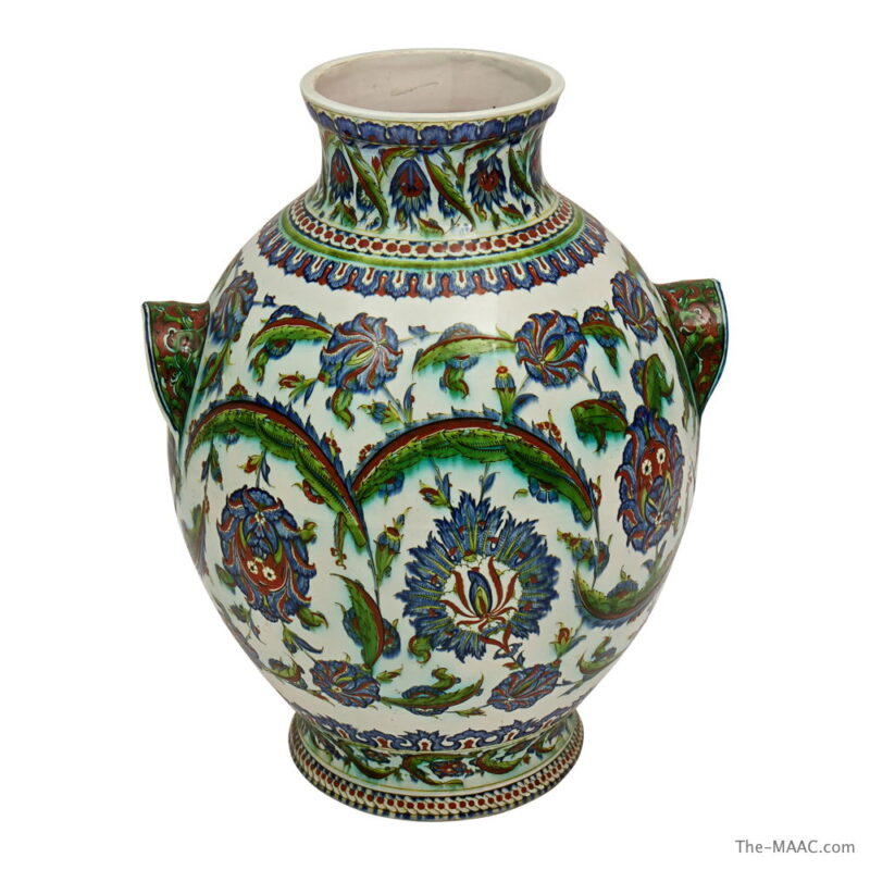 Large Iznik Style Porcelain Jar