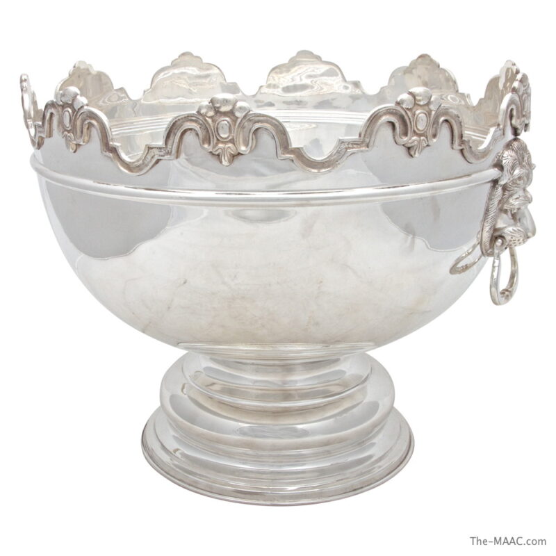 Sheffield Silver Plated Monteith Bowl
