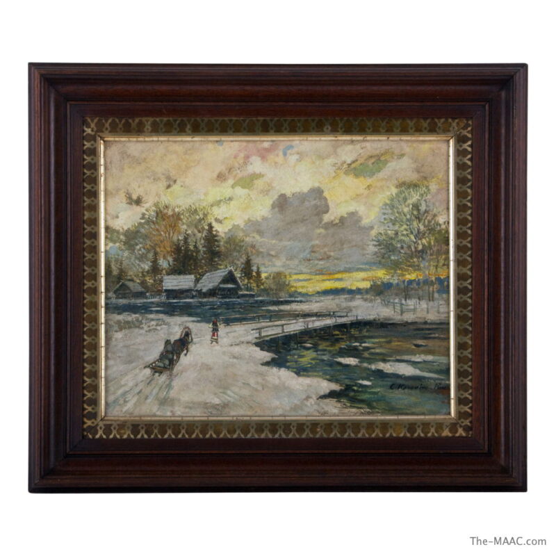 Painting by K Korovin