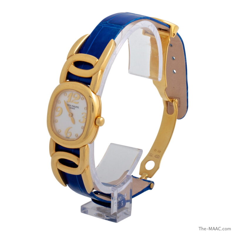 Patek Philippe and Co 18K Gold and Diamond "Ellipse" Watch