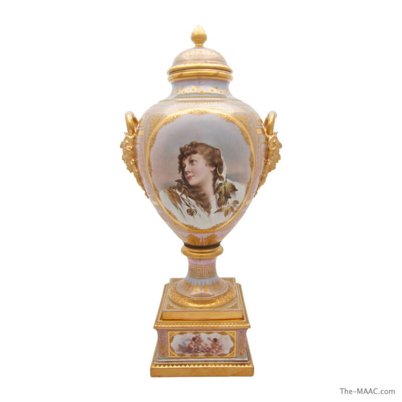 Royal Vienna Double Portrait Vase
