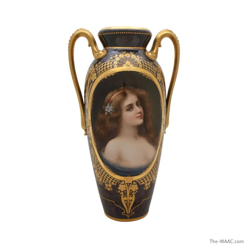 Royal Vienna Portrait Vase