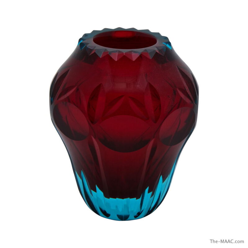 Ruby Glass Vase