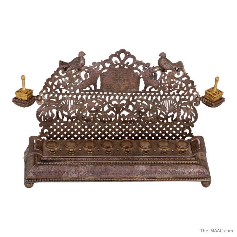 Silver Menorah