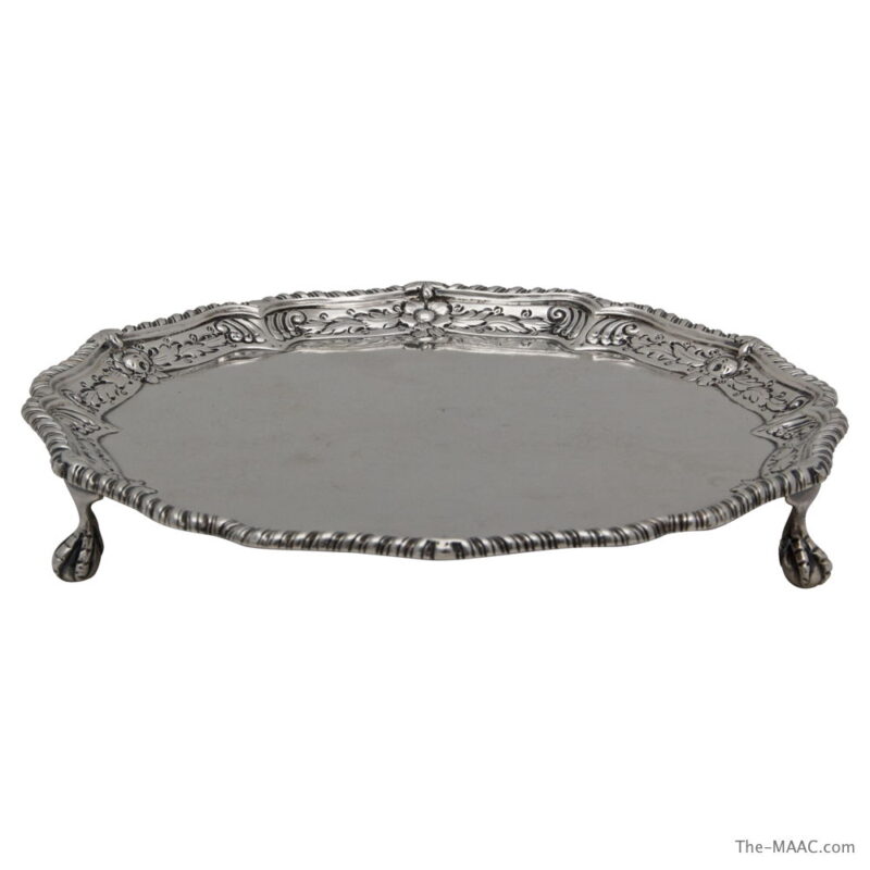 Silver Salver or Card Tray