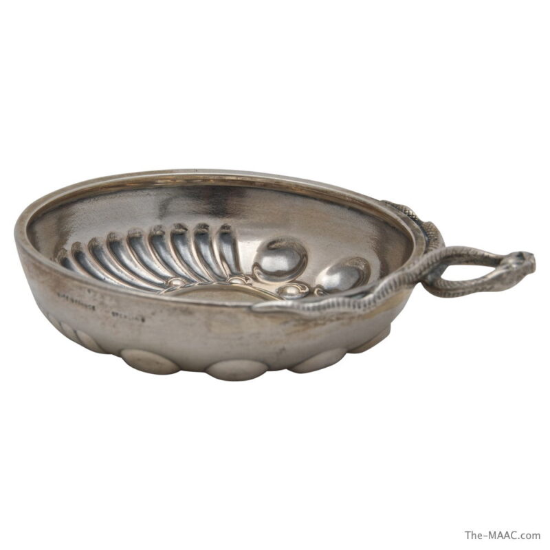 Silver Wine Taster or Tasse de Vin