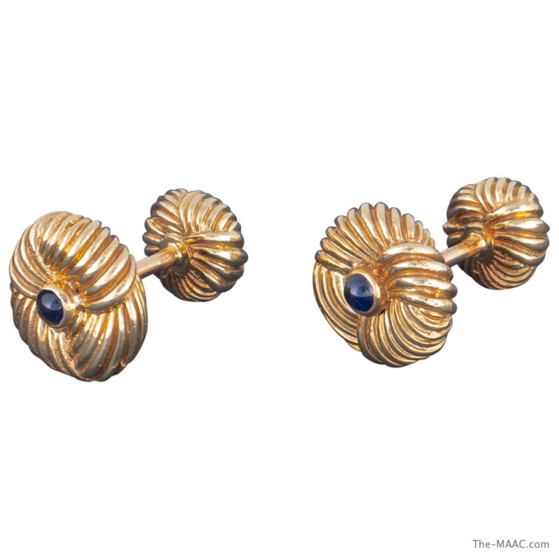 Tiffany & Co Schlumberger Gold and Diamond Dress Set