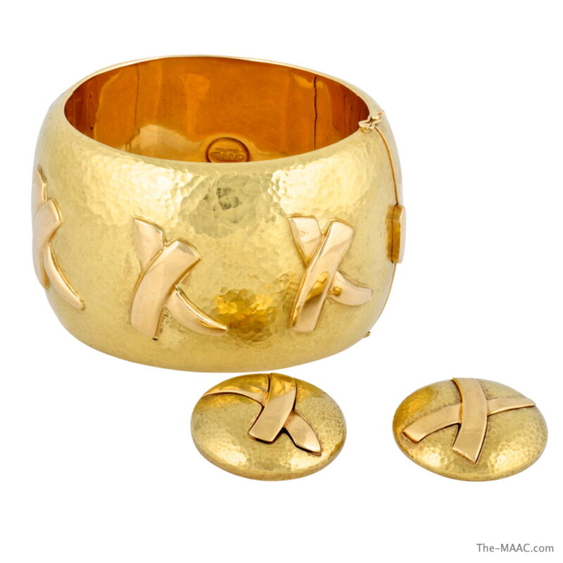 Tiffany Paloma Picasso Bracelet and Earclips