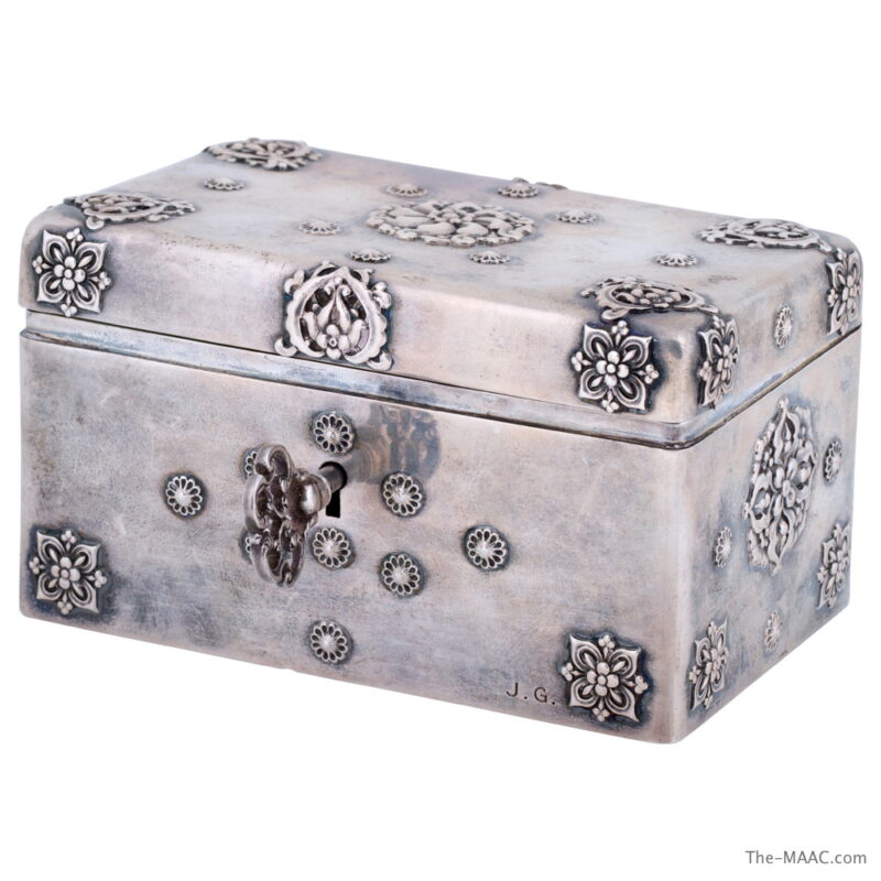 Tiffany Silver Jewel Case or Box