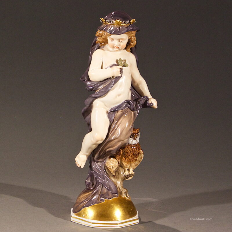 Meissen Porcelain Day and Night Figures