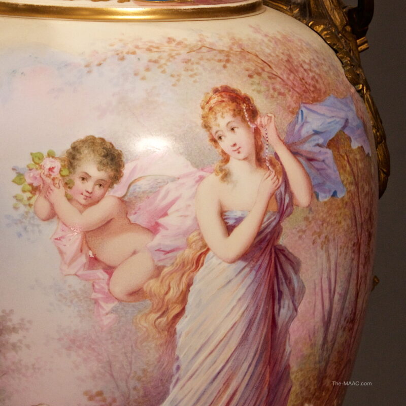 Pair of Sevres Porcelain Vases - Image 2