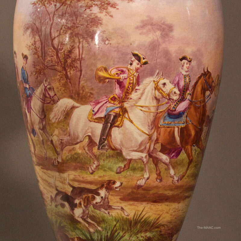Pair of Porcelain Sevres Vases - Image 2