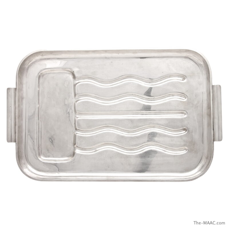 Art Deco Sterling Silver Meat Platter by Hudson Roysher