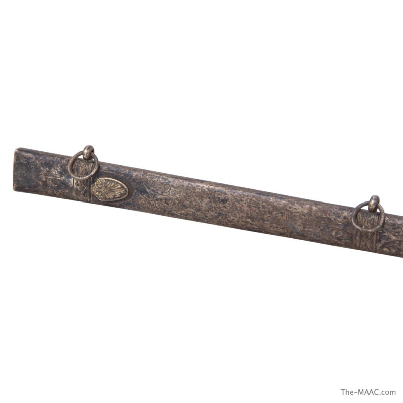 European Silver Sword Scabard - Image 3