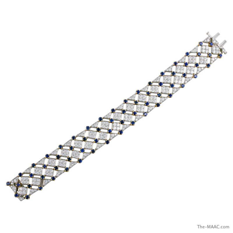 Tiffany & Co. Diamond and Sapphire Bracelet