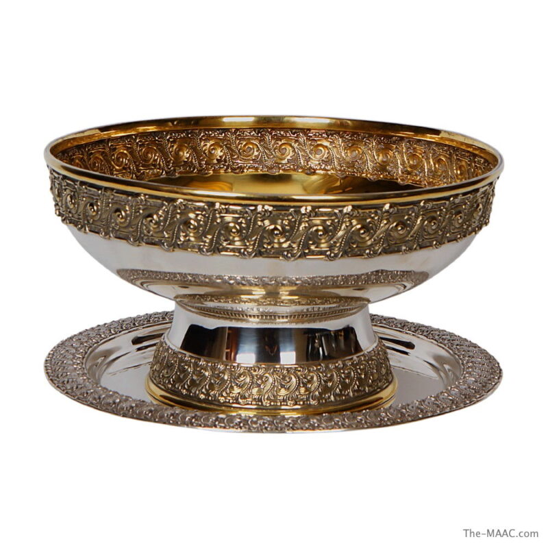 Tiffany & Co. Silver Punch Bowl and Underplate