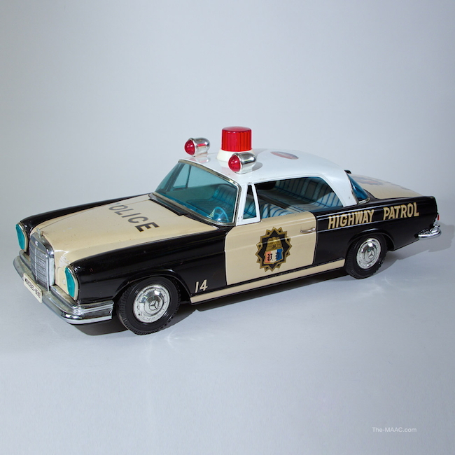 Ichiko Mercedes Police Car Toy