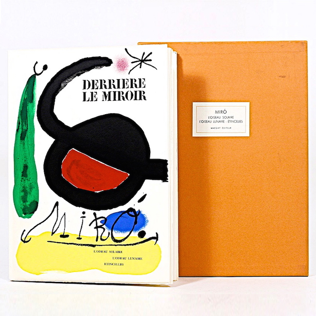 Signed Joan Miro, L’Oiseau Solaire, L’Oiseau Lunaire, Etincelles