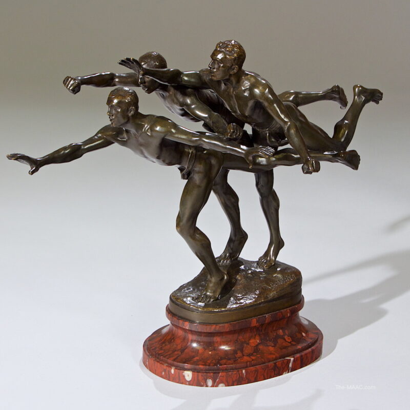 Bronze Sculpture, The Runners