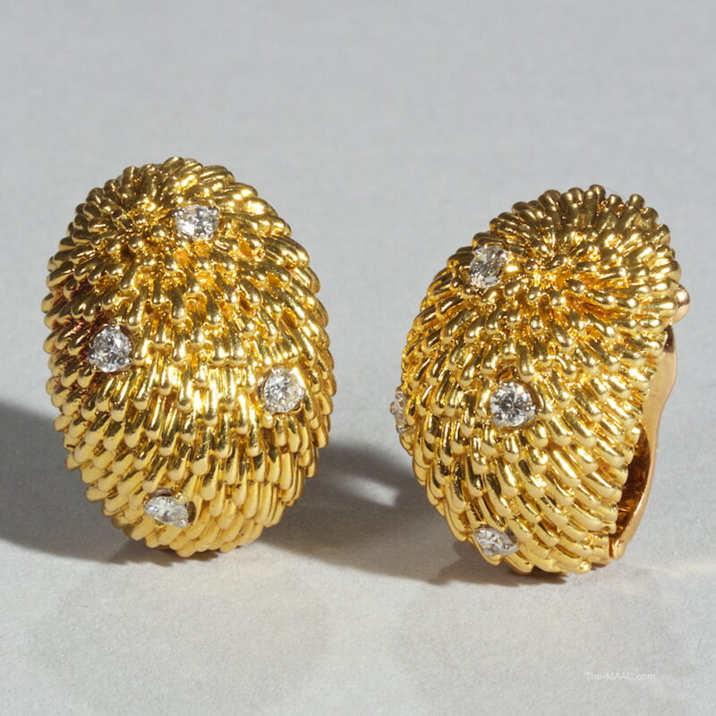 French Van Cleef Arpels Ring and Earring Set - Image 2