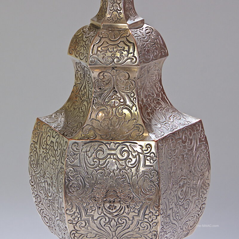 Moorish Style Bronze Lamp by Caldwell - Image 2