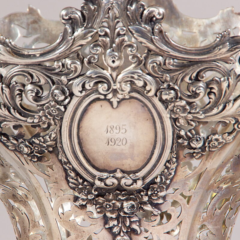 Sterling Silver Basket By Reed & Barton - Image 2