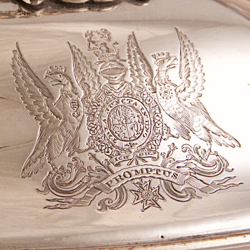 Antique English Silver Tureen - Image 3