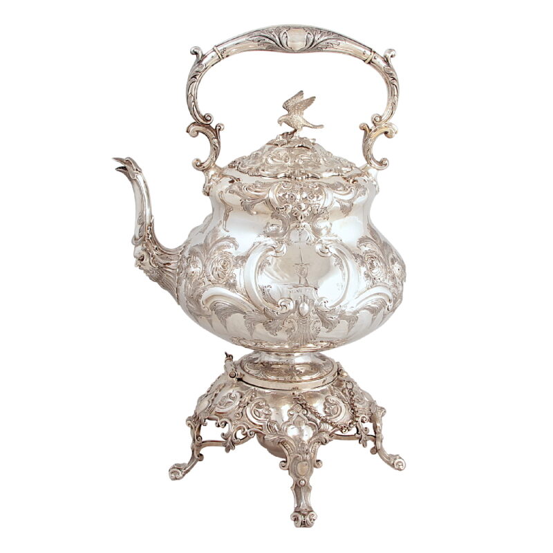 Antique English Sterling Silver Tea Set - Image 2