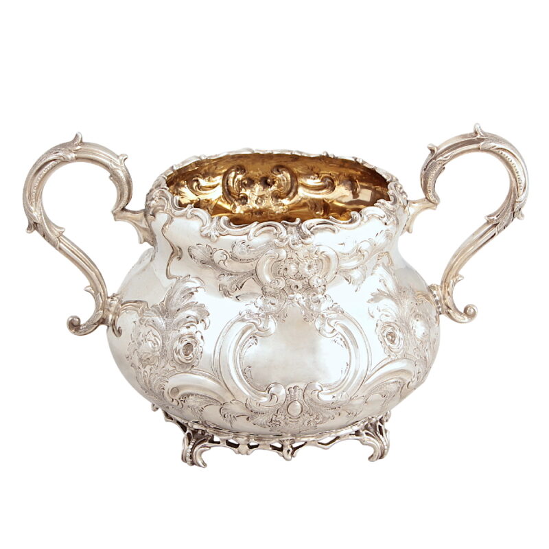 Antique English Sterling Silver Tea Set - Image 4