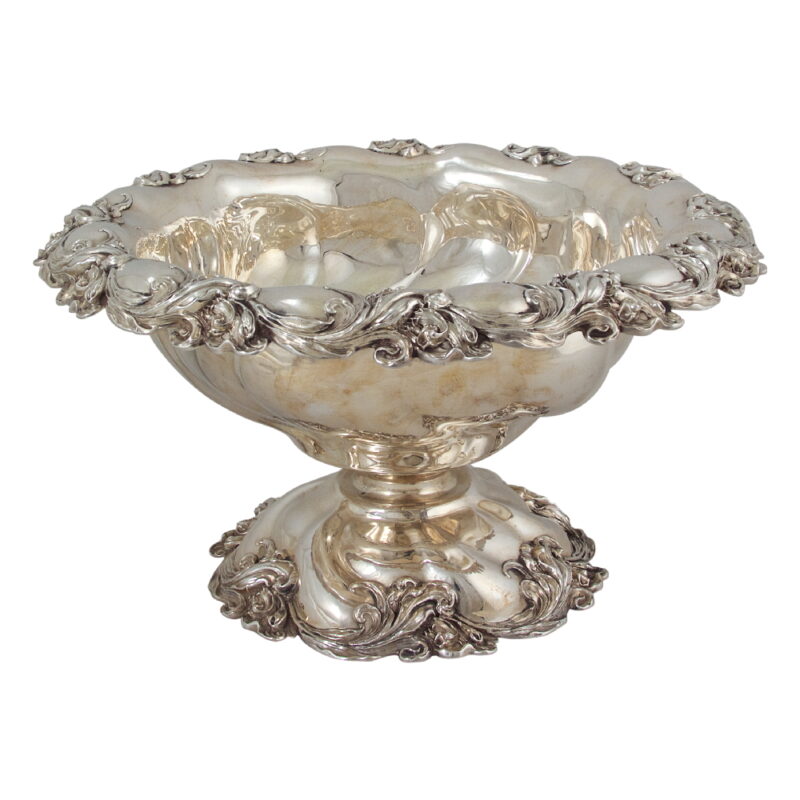 Art Nouveau Sterling Punch Bowl
